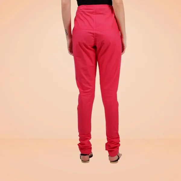 Apple_Peach_Cotton_Ethnic_Churidar/Gathering_Pants_For_Women,_Drawstring_Waist,_Ethnic_Regular_Fit_For_Office,_Party_&_Outdoor_Wear