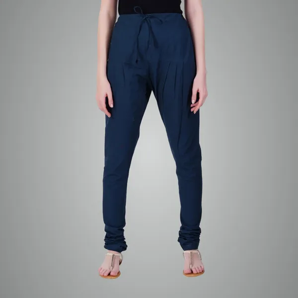 Cotton_Gathering_Pant-Bottle_Green