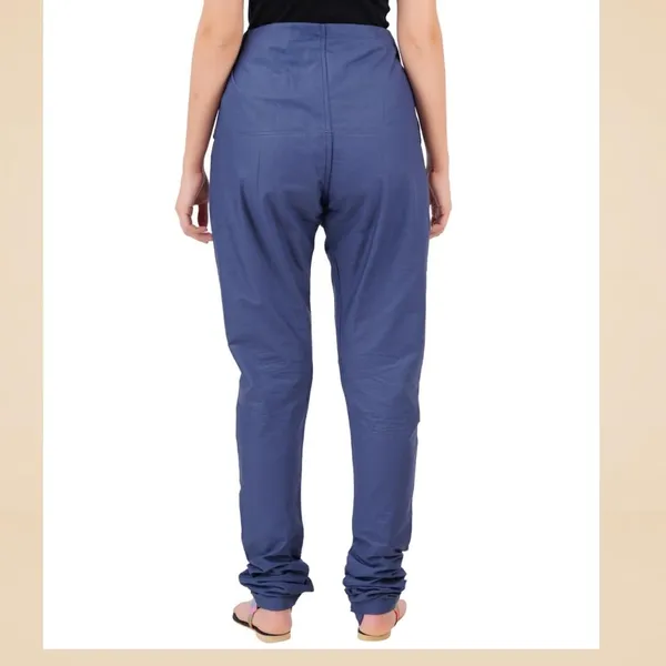 Indigo_Blue_Cotton_Ethnic_Churidar/Gathering_Pants_For_Women,_Drawstring_Waist,_Ethnic_Regular_Fit_For_Office,_Party_&_Outdoor_Wear