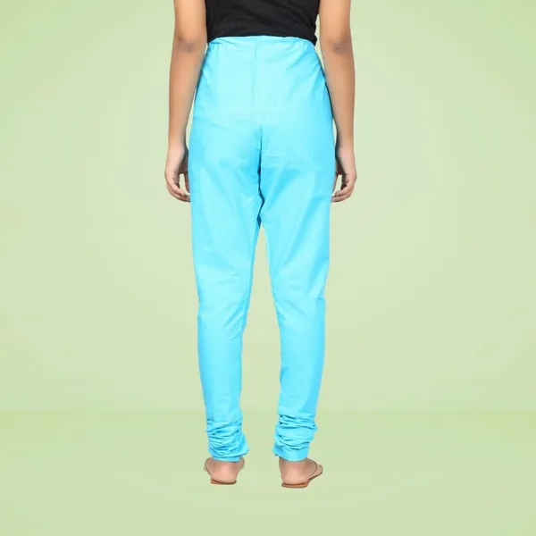 Turq_Blue_Cotton_Ethnic_Churidar/Gathering_Pants_For_Women,_Drawstring_Waist,_Ethnic_Regular_Fit_For_Office,_Party_&_Outdoor_Wear