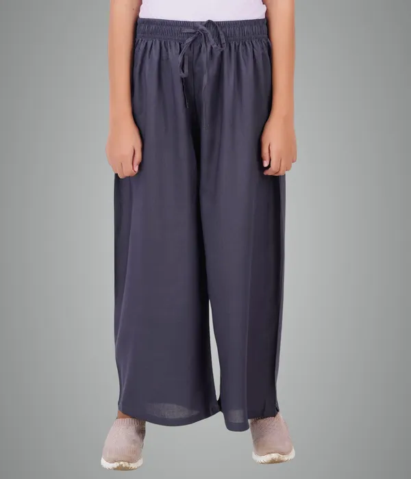 Charcoal_Grey_Stylish_Rayon_Blend_Girls_Palazzo_Pants,_Skin_Friendly,_Party_&_Outdoor_Wear,_Solid_Flowy,_Mild_Shine_-_Regular_Fit,_Full_Length