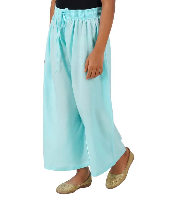 Island_Paradise_Stylish_Rayon_Blend_Girls_Palazzo_Pants,_Skin_Friendly,_Party_&_Outdoor_Wear,_Solid_Flowy,_Mild_Shine_-_Regular_Fit,_Full_Length