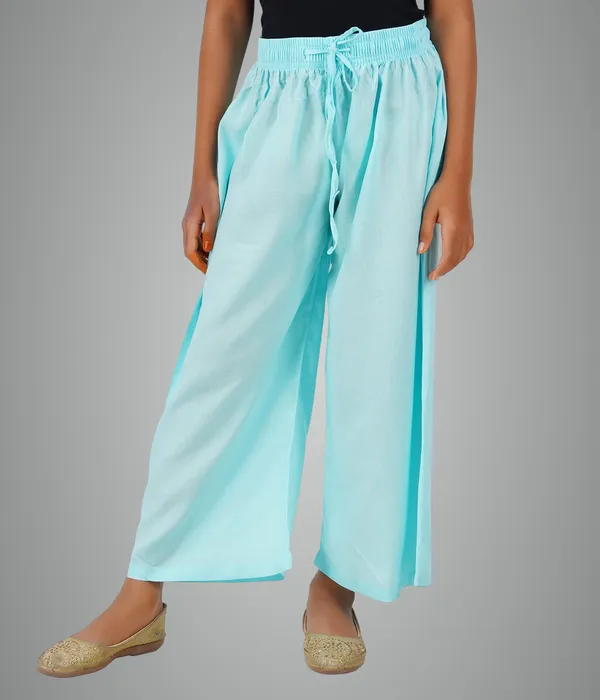 Island_Paradise_Stylish_Rayon_Blend_Girls_Palazzo_Pants,_Skin_Friendly,_Party_&_Outdoor_Wear,_Solid_Flowy,_Mild_Shine_-_Regular_Fit,_Full_Length
