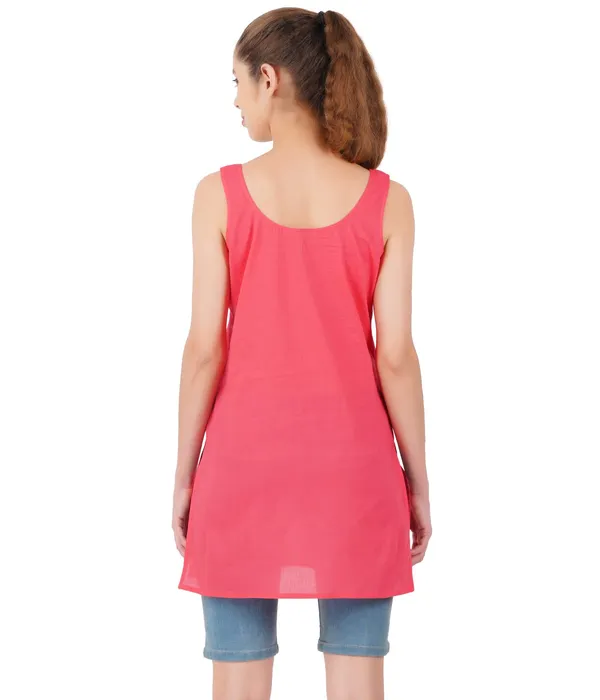 Apple_Peach_Long_Kurti_Slip_-_100%_Superfine_Cotton_-_Firm_Non_Stretchable_Women'S_Kurti_Top_Slip