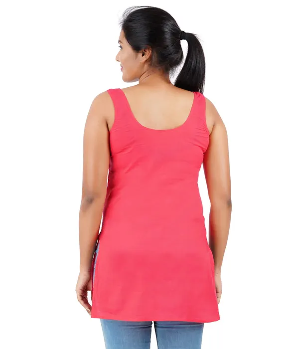 Chilly_Red_Long_Kurti_Slip_-_100%_Superfine_Cotton_-_Firm_Non_Stretchable_Women'S_Kurti_Top_Slip