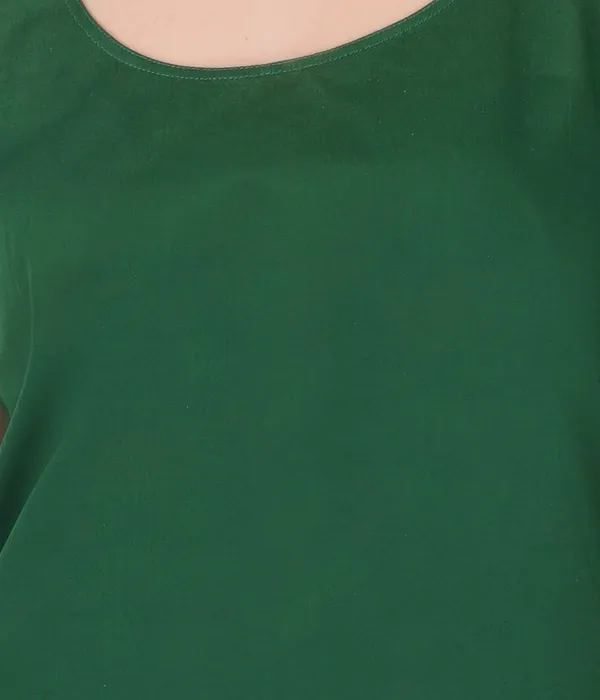 Dark_Green_Long_Kurti_Slip_-_100%_Superfine_Cotton_-_Firm_Non_Stretchable_Women'S_Kurti_Top_Slip