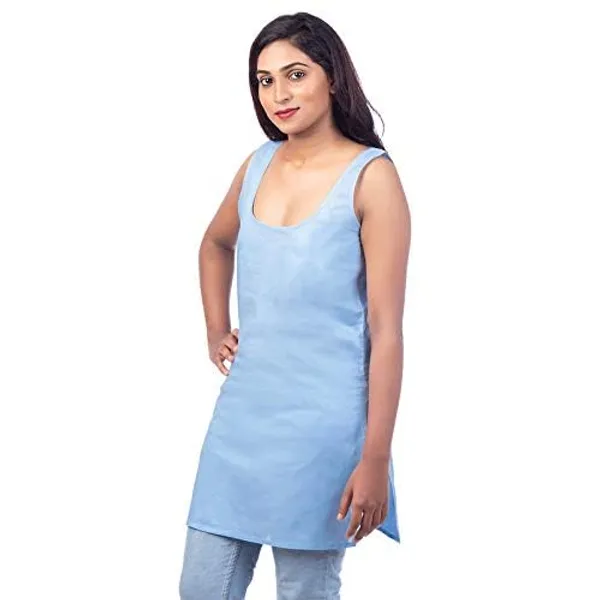 Light_Blue_Long_Kurti_Slip_-_100%_Superfine_Cotton_-_Firm_Non_Stretchable_Women'S_Kurti_Top_Slip