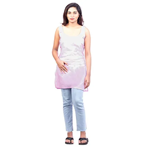 Light_Pink_Long_Kurti_Slip_-_100%_Superfine_Cotton_-_Firm_Non_Stretchable_Women'S_Kurti_Top_Slip