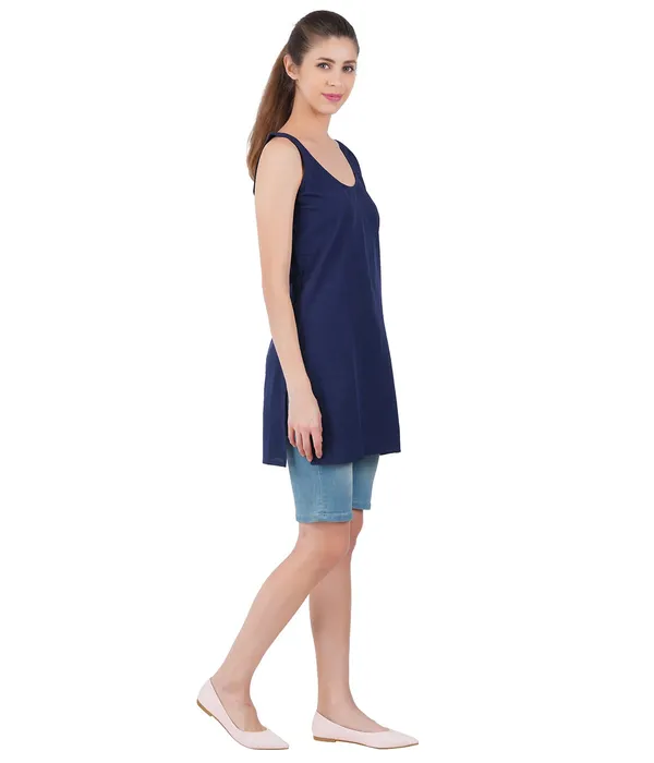 Midnight_Blue_Long_Kurti_Slip_-_100%_Superfine_Cotton_-_Firm_Non_Stretchable_Women'S_Kurti_Top_Slip