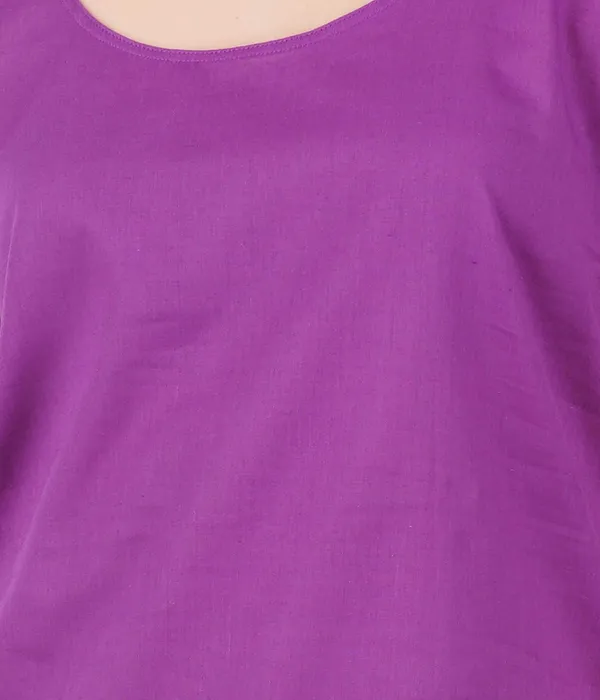 Magenta_Violet_Long_Kurti_Slip_-_100%_Superfine_Cotton_-_Firm_Non_Stretchable_Women'S_Kurti_Top_Slip