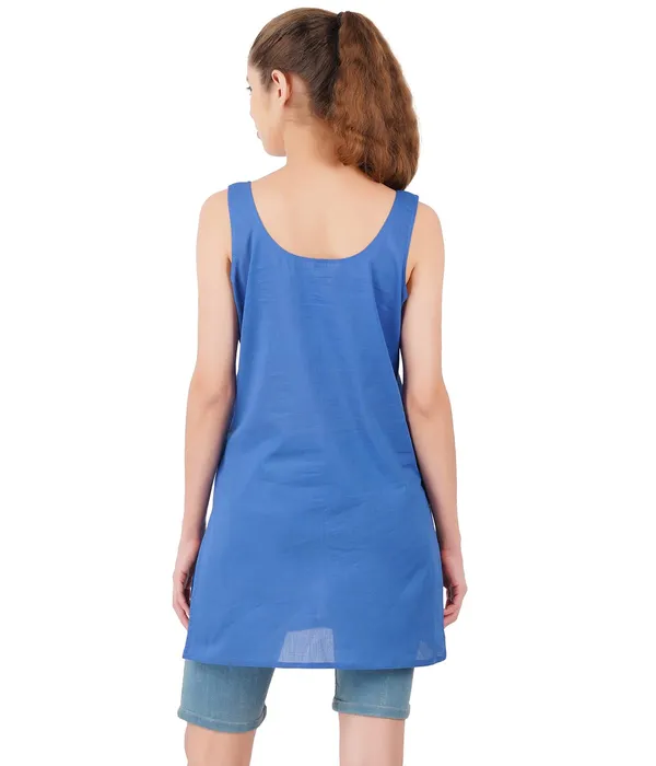 Plum_Blue_Long_Kurti_Slip_-_100%_Superfine_Cotton_-_Firm_Non_Stretchable_Women'S_Kurti_Top_Slip