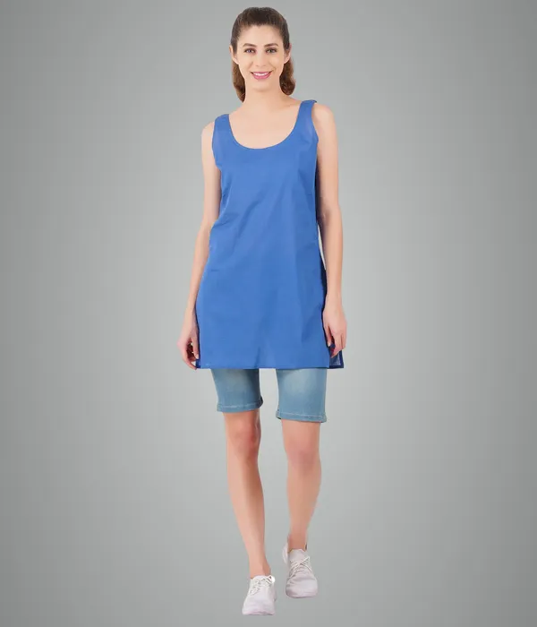 Plum_Blue_Long_Kurti_Slip_-_100%_Superfine_Cotton_-_Firm_Non_Stretchable_Women'S_Kurti_Top_Slip