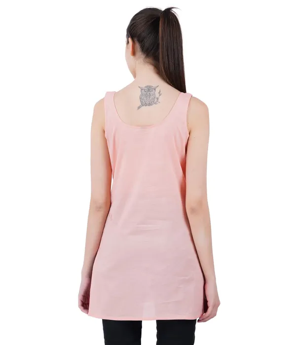 Peach_Long_Kurti_Slip_-_100%_Superfine_Cotton_-_Firm_Non_Stretchable_Women'S_Kurti_Top_Slip