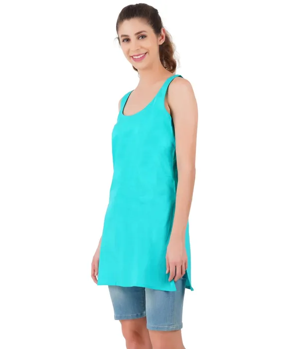 Rama_Green_Long_Kurti_Slip_-_100%_Superfine_Cotton_-_Firm_Non_Stretchable_Women'S_Kurti_Top_Slip