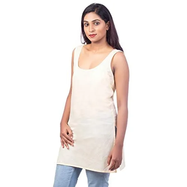 Skin_Long_Kurti_Slip_-_100%_Superfine_Cotton_-_Firm_Non_Stretchable_Women'S_Kurti_Top_Slip