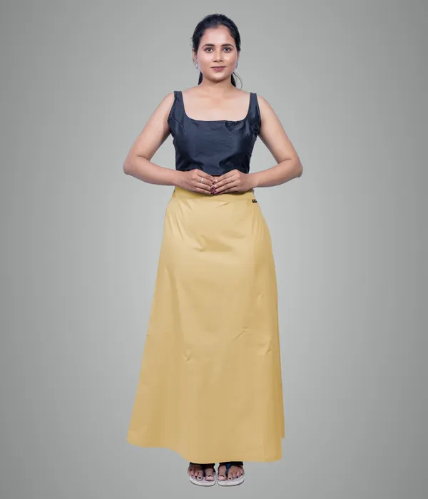 Beige_Cotton_Inskirt_/_Petticoat_For_Women