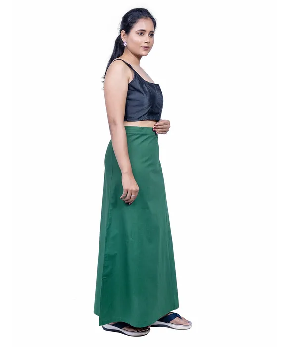 Dark_Green_Saree_Petticoat/Inskirt_For_Women_-_3_Sizes,_Shapewear,_Drawstring_For_Regular_Comfort_Fit