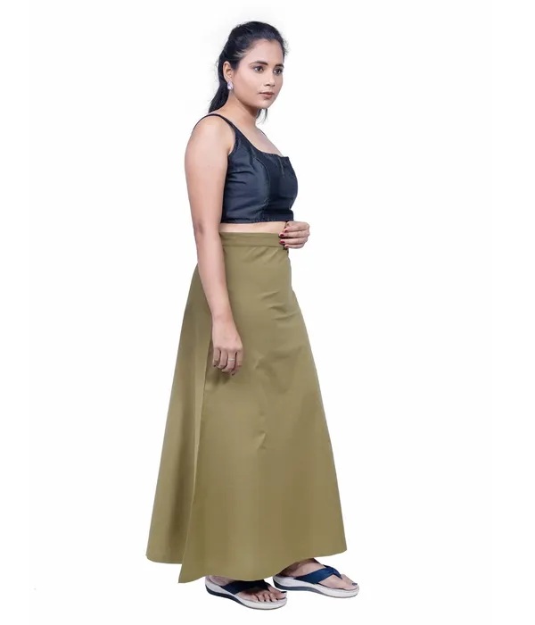 Forest_Green_Saree_Petticoat/Inskirt_For_Women_-_3_Sizes,_Shapewear,_Drawstring_For_Regular_Comfort_Fit
