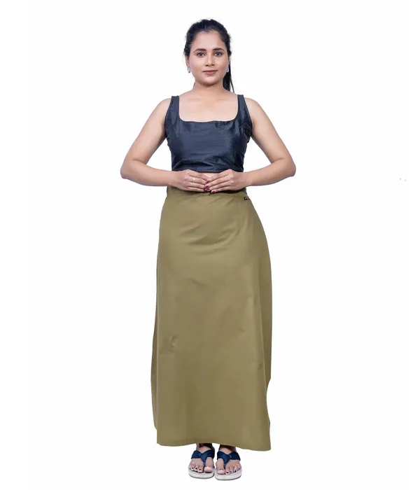 Forest_Green_Saree_Petticoat/Inskirt_For_Women_-_3_Sizes,_Shapewear,_Drawstring_For_Regular_Comfort_Fit