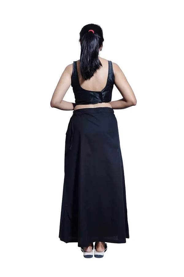 Black_Saree_Petticoat/Inskirt_For_Women_-_3_Sizes,_Shapewear,_Drawstring_For_Regular_Comfort_Fit