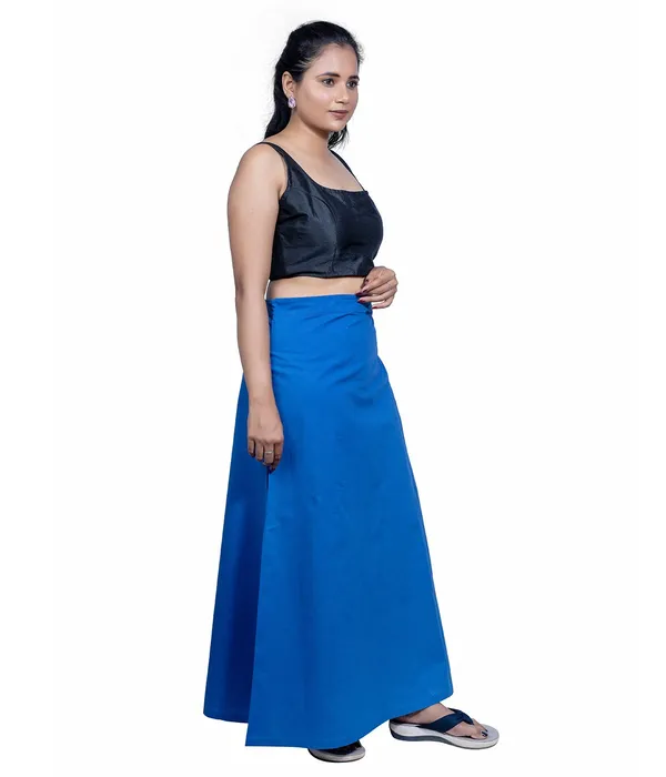 Plum_Blue_Saree_Petticoat/Inskirt_For_Women_-_3_Sizes,_Shapewear,_Drawstring_For_Regular_Comfort_Fit