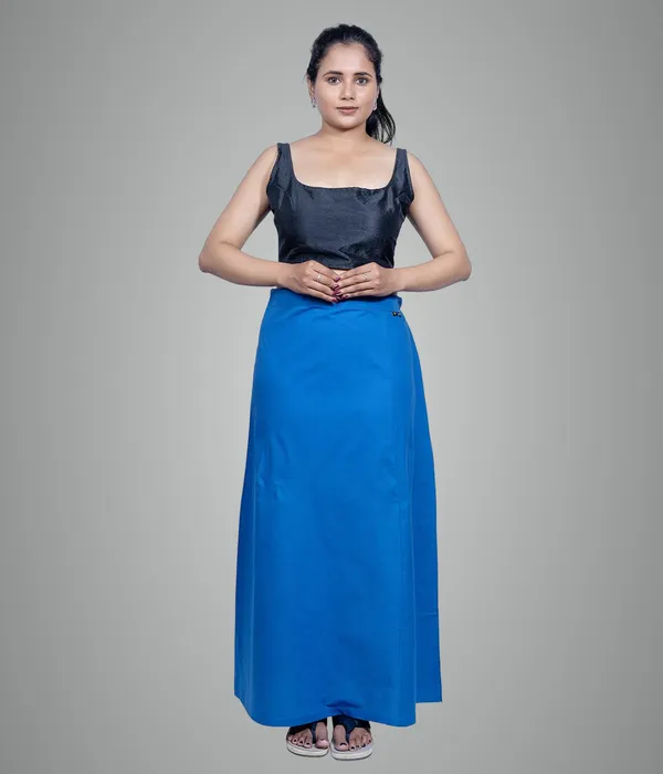 Plum_Blue_Saree_Petticoat/Inskirt_For_Women_-_3_Sizes,_Shapewear,_Drawstring_For_Regular_Comfort_Fit