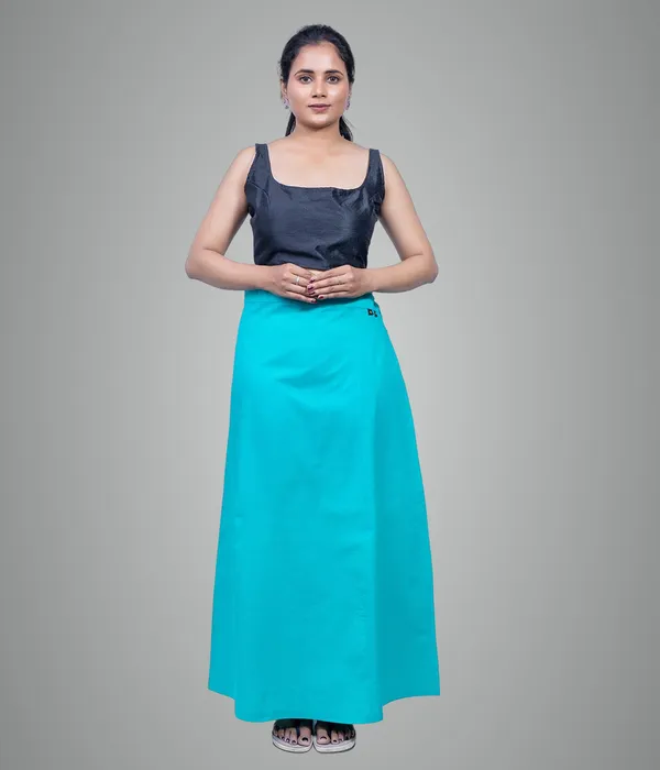 Rama_Green_Saree_Petticoat/Inskirt_For_Women_-_3_Sizes,_Shapewear,_Drawstring_For_Regular_Comfort_Fit