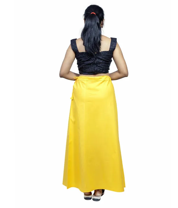 Summer_Yellow_Saree_Petticoat/Inskirt_For_Women_-_3_Sizes,_Shapewear,_Drawstring_For_Regular_Comfort_Fit