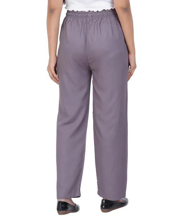 Alloy_Grey_Flowy_Rayon_Kurti_Pants_For_Women_Straight_Regular_Fit,_Stylish_Solid_Bottom_Wear_With_Elastic_&_Drawstring,_Side_Pocket,_Casual,_Office,_Party_&_Outdoor_Wear