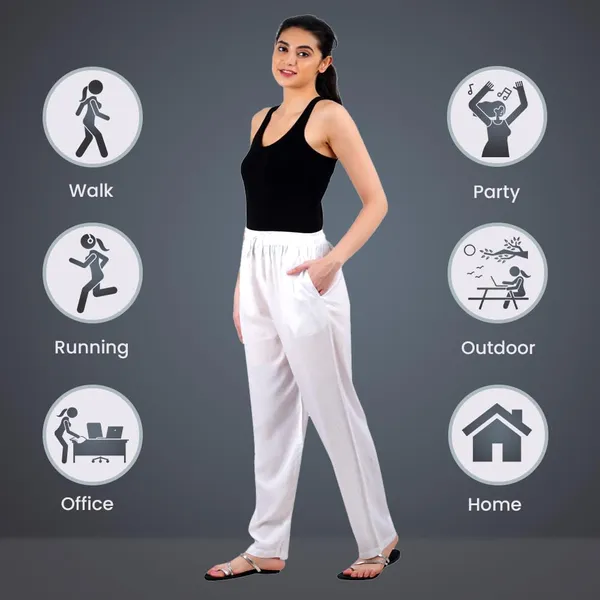 Blanco_White_Flowy_Rayon_Kurti_Pants_For_Women_Straight_Regular_Fit,_Stylish_Solid_Bottom_Wear_With_Elastic_&_Drawstring,_Side_Pocket,_Casual,_Office,_Party_&_Outdoor_Wear