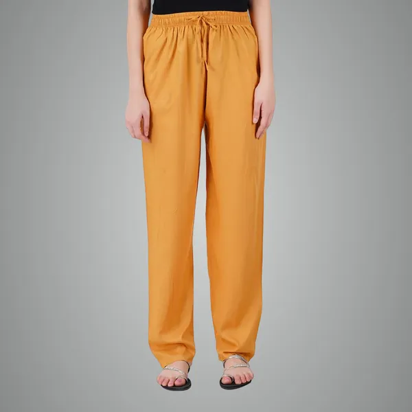 Honey_Flowy_Rayon_Kurti_Pants_For_Women_Straight_Regular_Fit,_Stylish_Solid_Bottom_Wear_With_Elastic_&_Drawstring,_Side_Pocket,_Casual,_Office,_Party_&_Outdoor_Wear