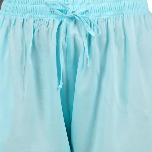 Island_Paradise_Flowy_Rayon_Kurti_Pants_For_Women_Straight_Regular_Fit,_Stylish_Solid_Bottom_Wear_With_Elastic_&_Drawstring,_Side_Pocket,_Casual,_Office,_Party_&_Outdoor_Wear