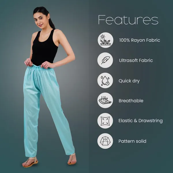 Island_Paradise_Flowy_Rayon_Kurti_Pants_For_Women_Straight_Regular_Fit,_Stylish_Solid_Bottom_Wear_With_Elastic_&_Drawstring,_Side_Pocket,_Casual,_Office,_Party_&_Outdoor_Wear