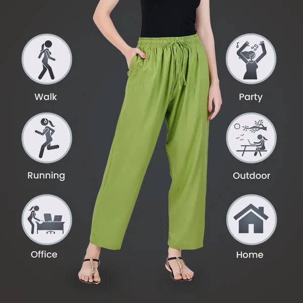 Meadow_Green_Flowy_Rayon_Kurti_Pants_For_Women_Straight_Regular_Fit,_Stylish_Solid_Bottom_Wear_With_Elastic_&_Drawstring,_Side_Pocket,_Casual,_Office,_Party_&_Outdoor_Wear