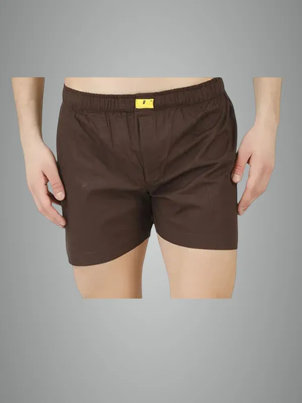 Coffee_Brown_Cotton_Boxer_Shorts_For_Men