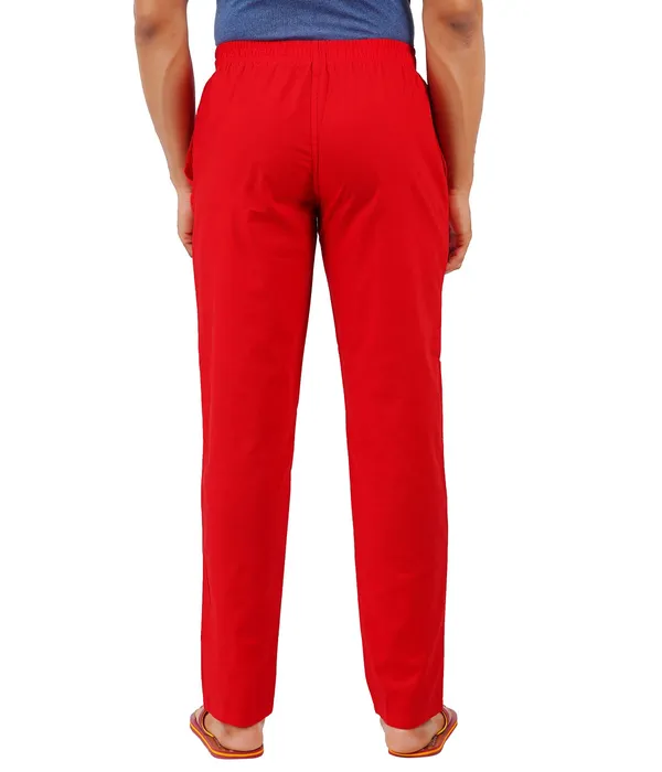 Chilly_Red_100%_Cotton_Pyjama_Pant,_Regular_Fit_Track_Trouser_For_Men_With_Waistband_&_Drawstring_|_2_Side_Pockets_|_Casual_|_Outdoor_Wear