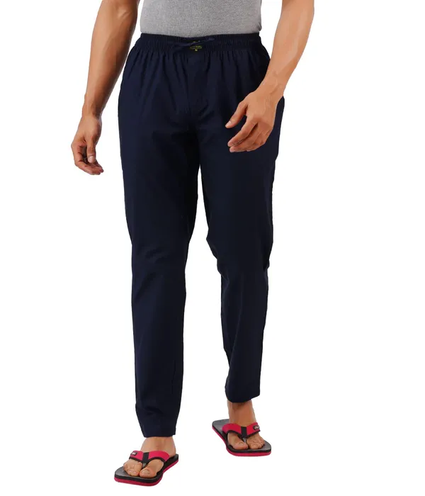 Midnight_Blue_100%_Cotton_Pyjama_Pant,_Regular_Fit_Track_Trouser_For_Men_With_Waistband_&_Drawstring_|_2_Side_Pockets_|_Casual_|_Outdoor_Wear