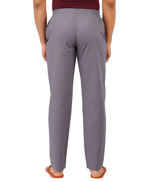 Steel_Grey_100%_Cotton_Pyjama_Pant,_Regular_Fit_Track_Trouser_For_Men_With_Waistband_&_Drawstring_|_2_Side_Pockets_|_Casual_|_Outdoor_Wear