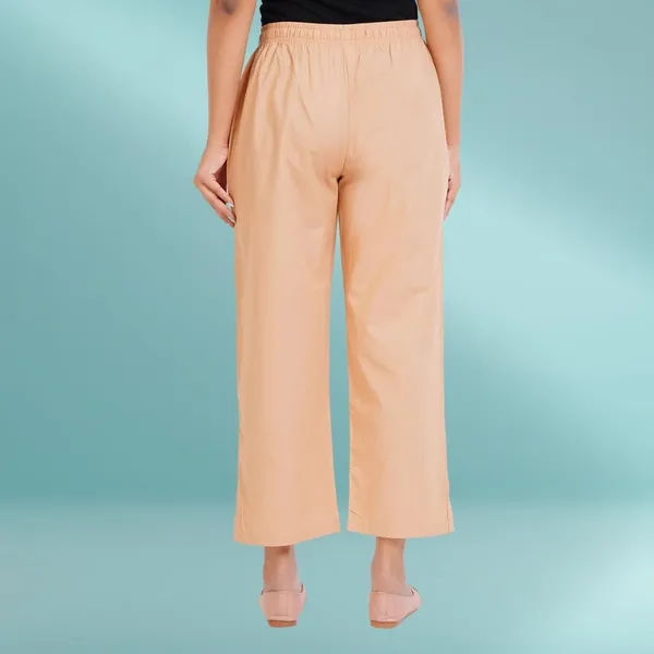 Beige_Parallel_Pants_-_Modern_Cotton_Trousers_-_Smart_Ankle_Length_-_Work_|_Office_|_Home_|_Regular_Fit_Wear
