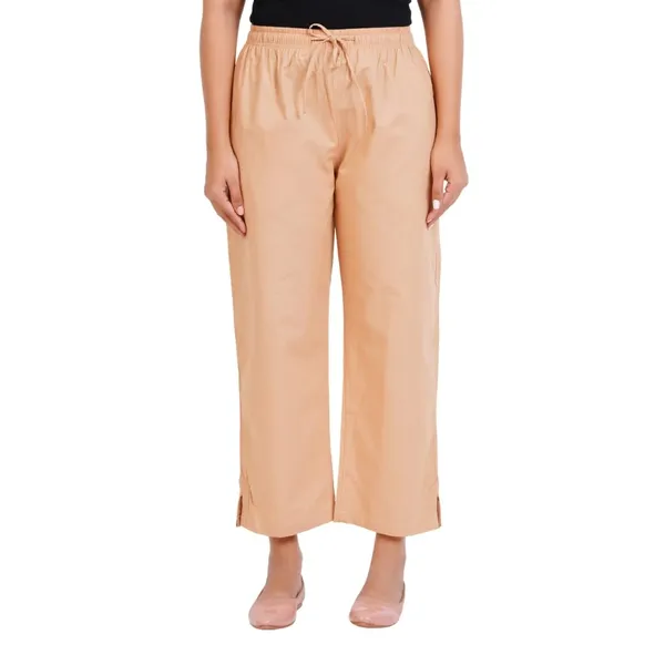 Beige_Parallel_Pants_-_Modern_Cotton_Trousers_-_Smart_Ankle_Length_-_Work_|_Office_|_Home_|_Regular_Fit_Wear