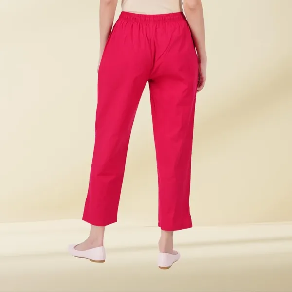 Bright_Pink_Parallel_Pants_-_Modern_Cotton_Trousers_-_Smart_Ankle_Length_-_Work_|_Office_|_Home_|_Regular_Fit_Wear