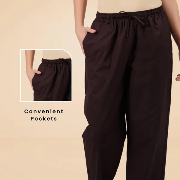 Coffee_Brown_Parallel_Pants_-_Modern_Cotton_Trousers_-_Smart_Ankle_Length_-_Work_|_Office_|_Home_|_Regular_Fit_Wear