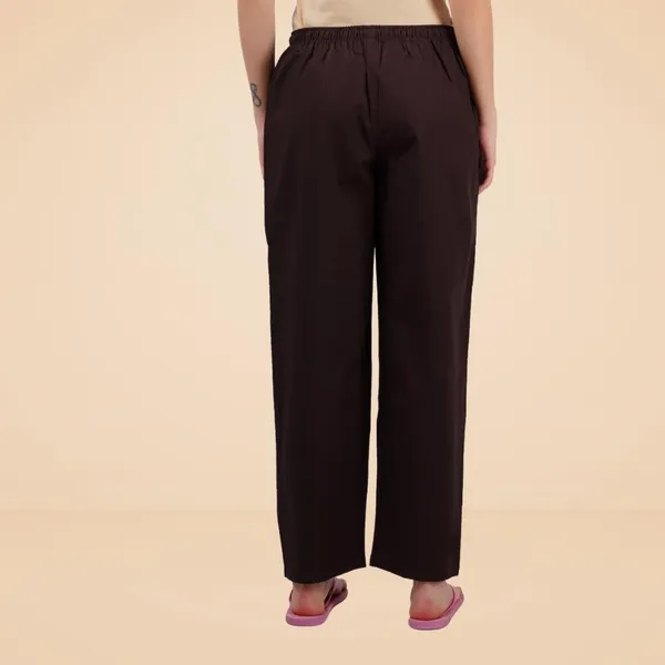 Coffee_Brown_Parallel_Pants_-_Modern_Cotton_Trousers_-_Smart_Ankle_Length_-_Work_|_Office_|_Home_|_Regular_Fit_Wear