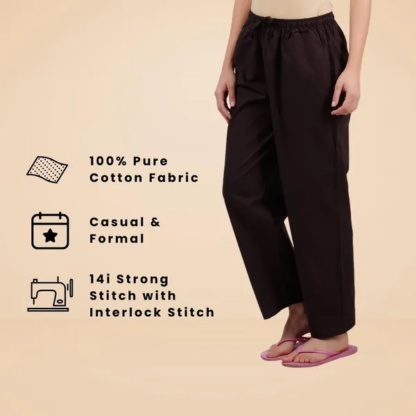 Coffee_Brown_Parallel_Pants_-_Modern_Cotton_Trousers_-_Smart_Ankle_Length_-_Work_|_Office_|_Home_|_Regular_Fit_Wear