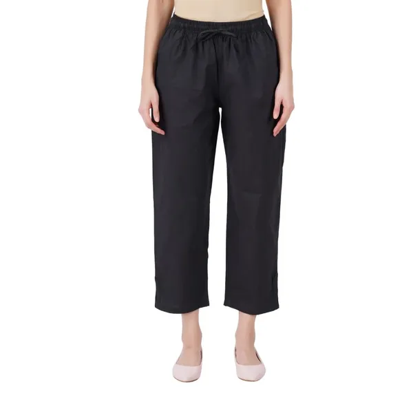 Charcoal_Grey_Parallel_Pants_-_Modern_Cotton_Trousers_-_Smart_Ankle_Length_-_Work_|_Office_|_Home_|_Regular_Fit_Wear
