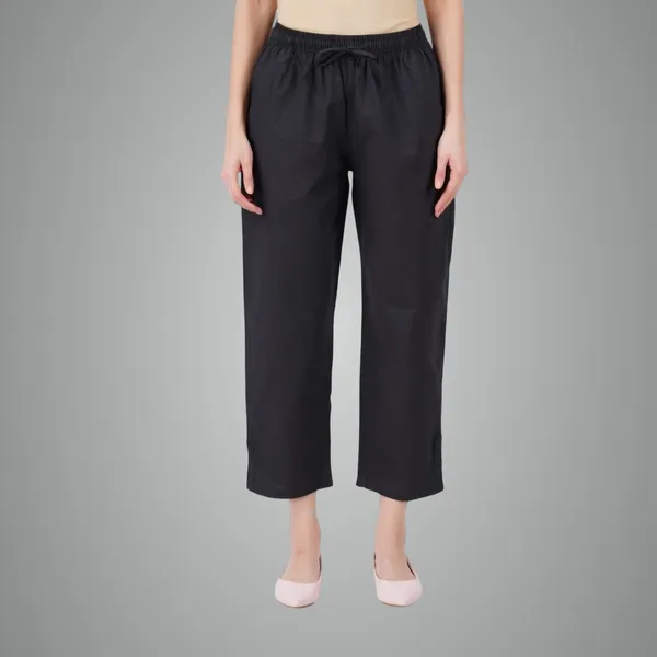 Charcoal_Grey_Parallel_Pants_-_Modern_Cotton_Trousers_-_Smart_Ankle_Length_-_Work_|_Office_|_Home_|_Regular_Fit_Wear