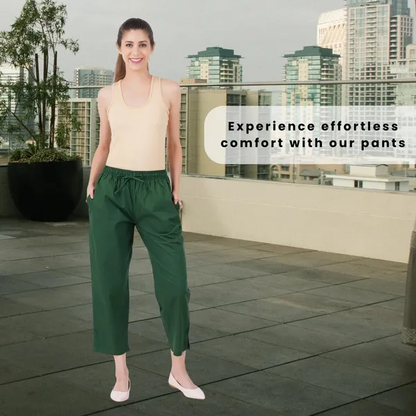 Dark_Green_Parallel_Pants_-_Modern_Cotton_Trousers_-_Smart_Ankle_Length_-_Work_|_Office_|_Home_|_Regular_Fit_Wear