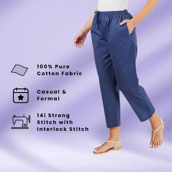 Indigo_Blue_Parallel_Pants_-_Modern_Cotton_Trousers_-_Smart_Ankle_Length_-_Work_|_Office_|_Home_|_Regular_Fit_Wear