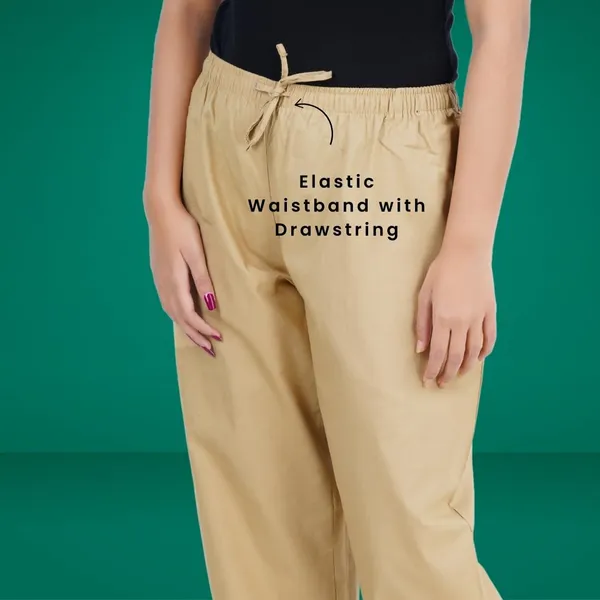Sand_Khaki_Parallel_Pants_-_Modern_Cotton_Trousers_-_Smart_Ankle_Length_-_Work_|_Office_|_Home_|_Regular_Fit_Wear