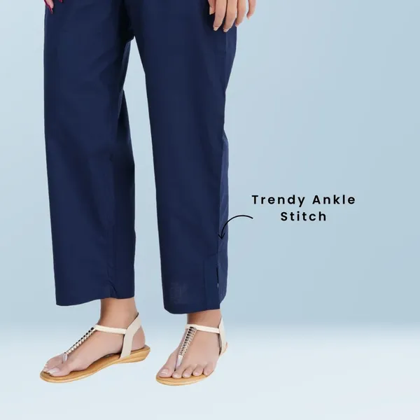 Midnight_Blue_Parallel_Pants_-_Modern_Cotton_Trousers_-_Smart_Ankle_Length_-_Work_|_Office_|_Home_|_Regular_Fit_Wear